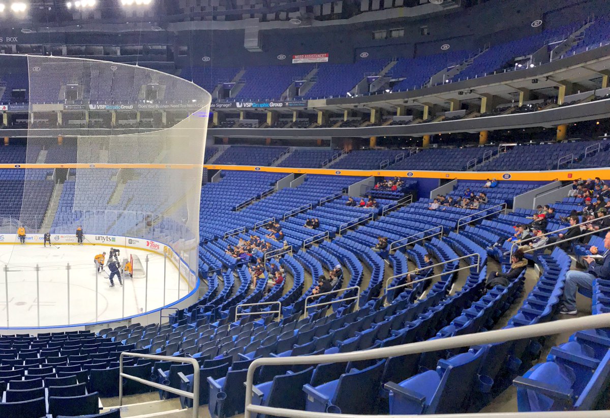 The @USHL Buffalo Sabres Showcase shifts from @HARBORCTR to @KeyBankCtr so athletes can take in a Sabres practice! https://t.co/NtYCSo93ey