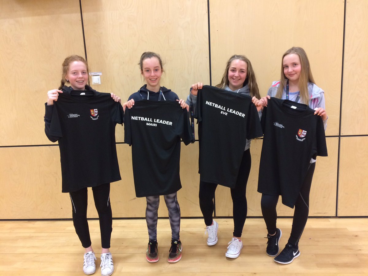ActiveSA_SAC's tweet photo. @pwkacademy Netball Leaders with their new t-shirts before training @HeathfieldPS pupils for next weeks Netball game #NetballLeaders https://t.co/50Z5kKDVEZ
