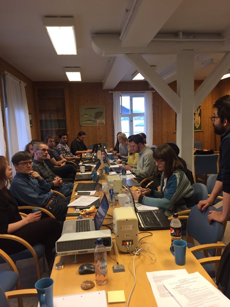 Great first sessions at the #CoDReG <a href="/Euromarine_tw/">EuroMarine</a> workshop today <a href="/CEESUiO/">CEES - Univ. of Oslo</a> <a href="/NCoE_NorMER/">NCoE NorMER</a> #climatechange #marine #nordic