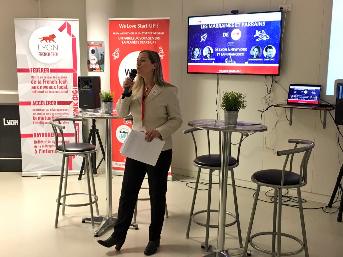 DamienArmente's tweet image. #WeLoveStartUp c'est parti ! On lance le programme avec @JGarnierPro ! Un programme exceptionnel de Lyon à SF en passant par New York !