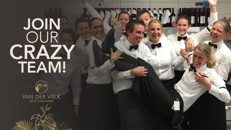 Passie voor horeca, gastgericht en ambitieus? Dan zijn wij op zoek naar jou! Meer info? hoteleindhoven.nl/vacatures/mede…