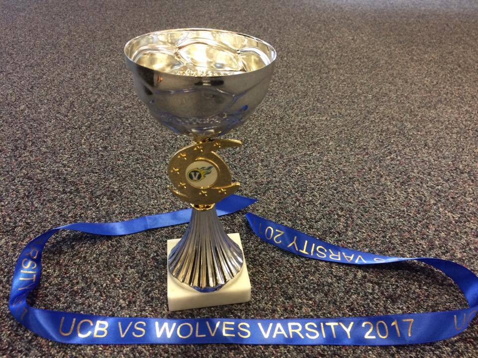 ucbguild's tweet image. Are you ready @wlv_sport @WolvesSU ??? #Varsity2017 #UCBvsWolves #teamUCB #cakesarmy