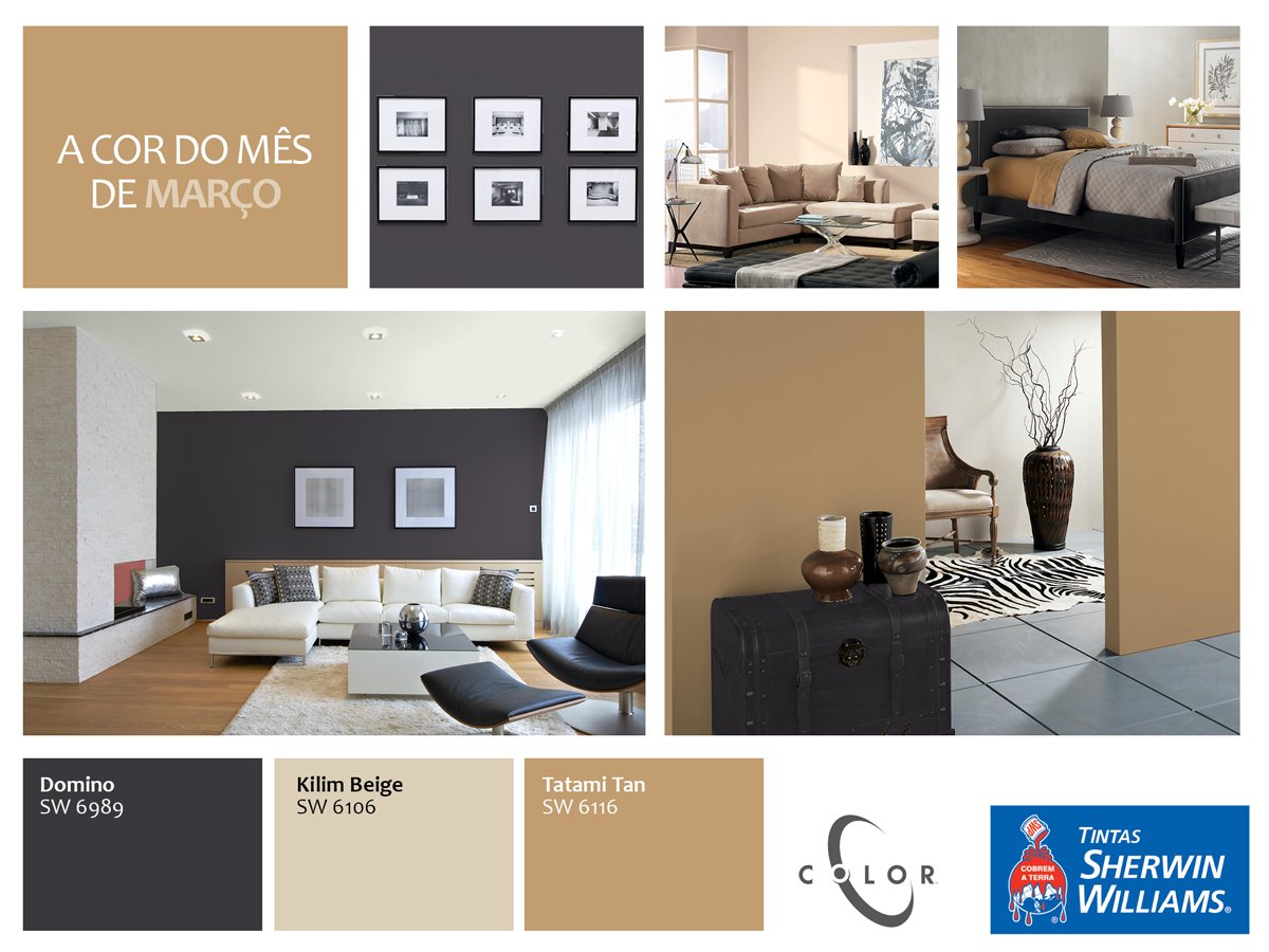 SWBrasil's tweet photo. No mês de março, a Sherwin-Williams apresenta a cor Domino SW 6989. Uma cor profunda e rapidamente associada ao luxo, mistério e poder #sw https://t.co/risBlKqGkd