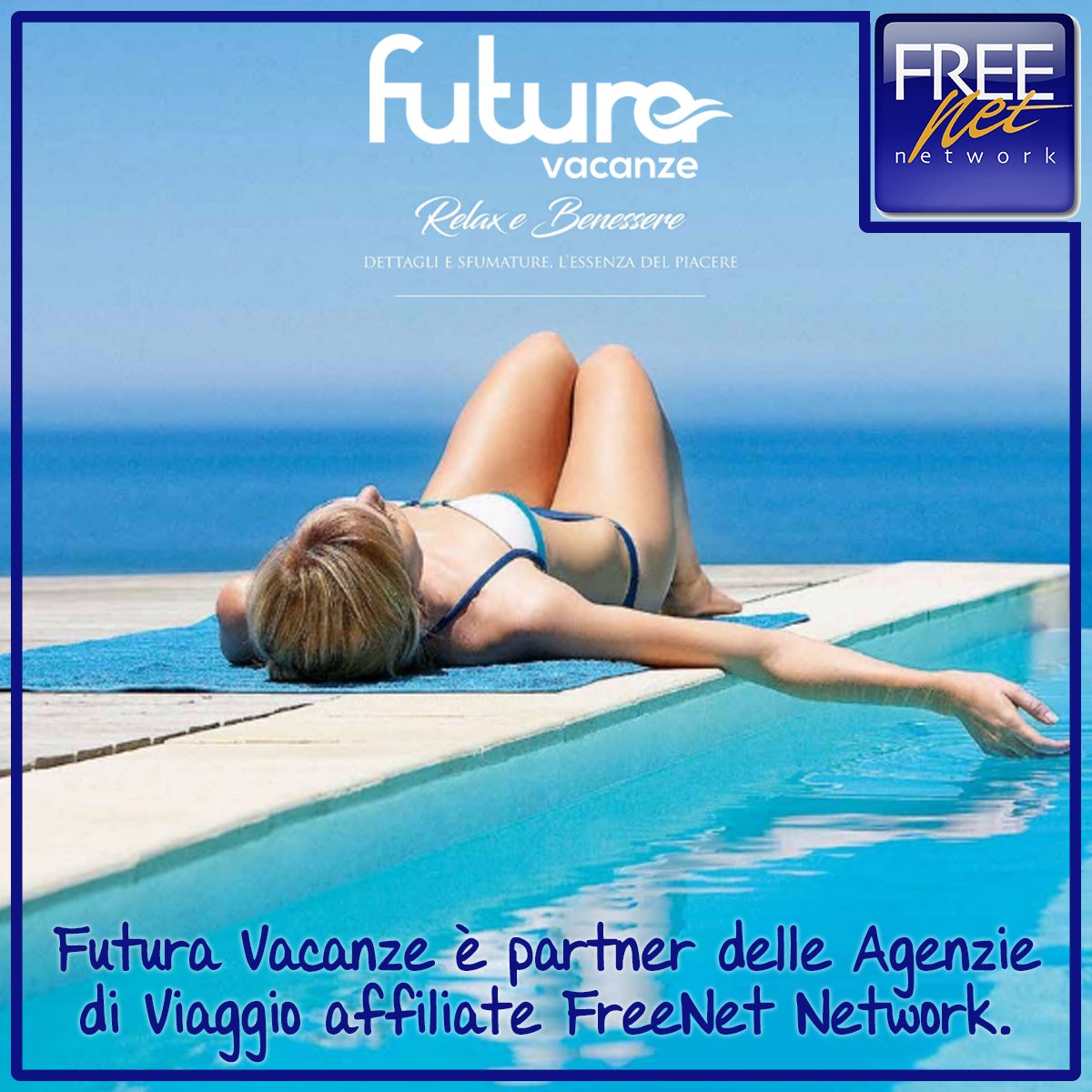 FreeNetViaggi's tweet image. Le proposte di viaggio firmate @FuturaVacanze le trovate nelle #AgenzieDiViaggio Affiliate #FreeNetNetwork. #Estate2017