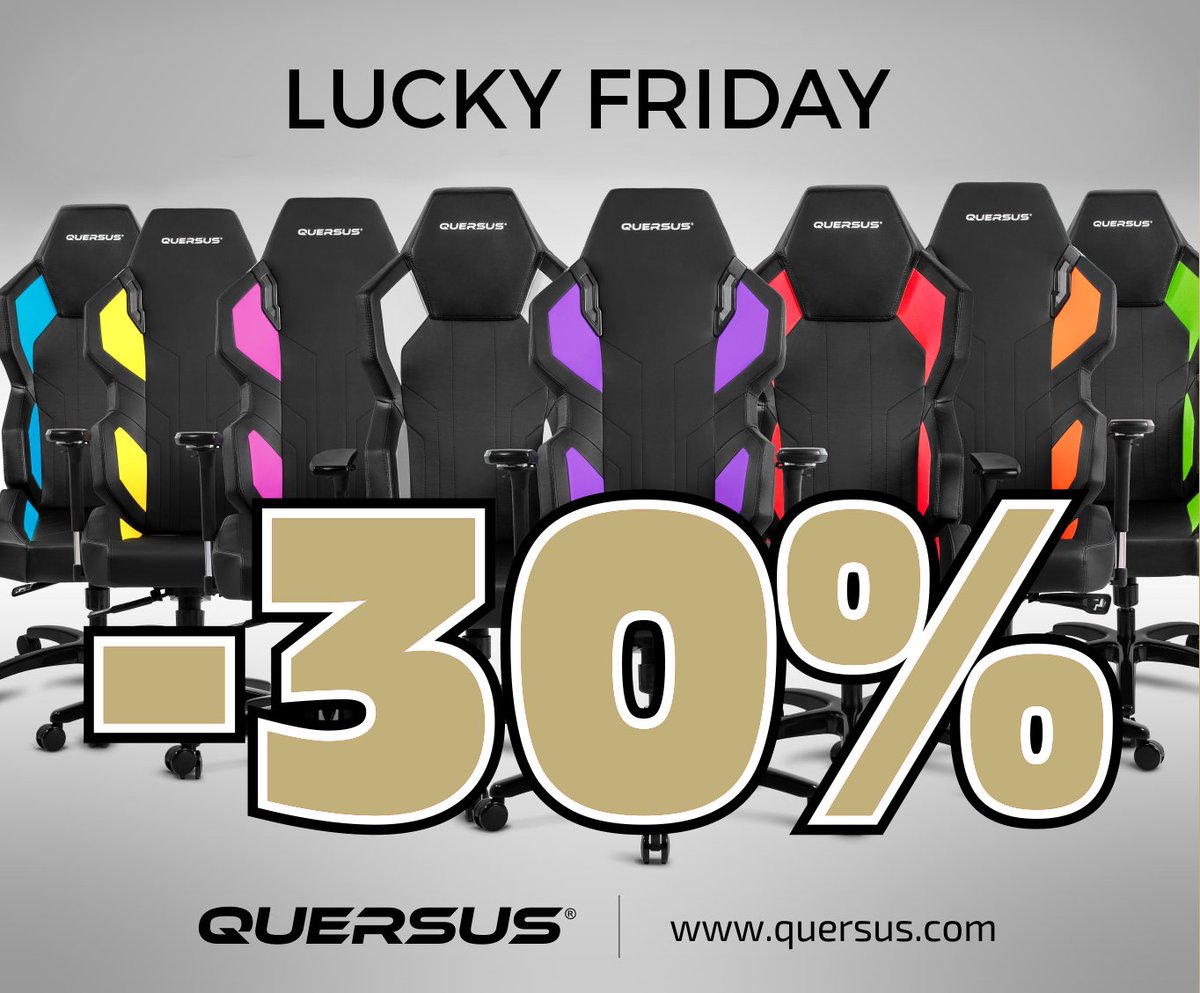 🔥LUCKY FRIDAY🔥

En nuestra cuenta de Facebook tendréis un 30% DE DESCUENTO entre las 17-22 de HOY

facebook.com/Quersus/