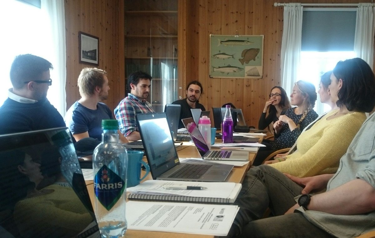 <a href="/Euromarine/">Paul Johnson, Euro Marine Surveys Ltd</a> -workshop and #Marine wisdom bubbling <a href="/NCoE_NorMER/">NCoE NorMER</a> <a href="/CEESUiO/">CEES - Univ. of Oslo</a> #CoDReg