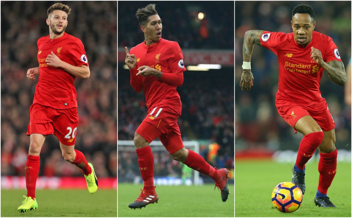 OneFootballHQ's tweet photo. Win a @LFC home shirt signed by Adam Lallana, @Roberto_Firmino and @Nathaniel_Clyne!

Just RT and follow to enter! 🔴

#LFC #YNWA https://t.co/ryNdYH9vCO
