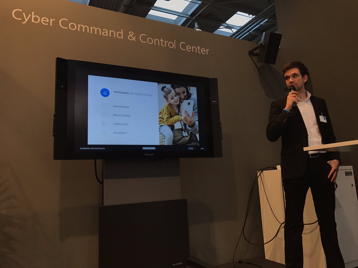 milad_aslaner's tweet photo. #CeBIT17 #Halle6G05 - Bis zum Schluss #StopCyber mit @MicrosoftDE https://t.co/sqd0Eo2wvu