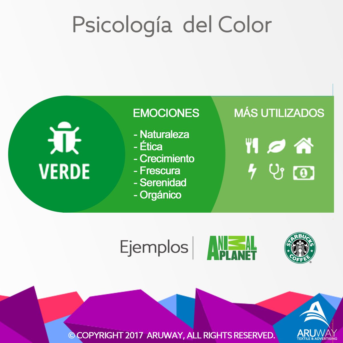 Aruwaytm's tweet photo. Do you know why one of the Starbucks franchise uses the green color in its isologo? This color evokes certain emotions #MarketingTips https://t.co/bvgBNosYOc
