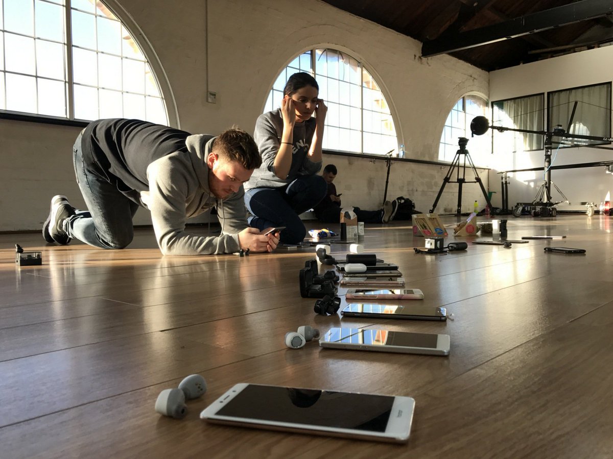 CompCareIT's tweet image. TheGadgetShow: RT jonbentley90: Preparing wireless earbuds for testing by dancers TheAIofficial in tonight&apos;s TheGa…