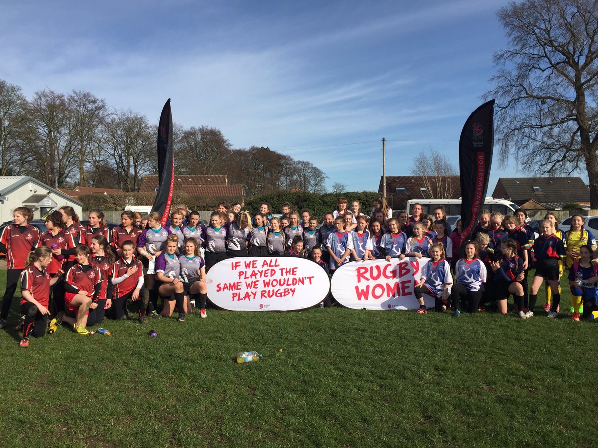 More success from our Y10 U15 girls rugby team, winning all but one of their games today. The girls are now through to the Yorkshire finals.