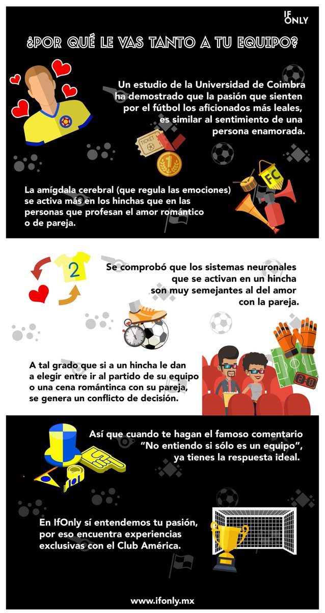 Nosotros sí entendemos tu pasión por el Club América. Encuentra experiencias exclusivas aquí: bit.ly/AmericaIO