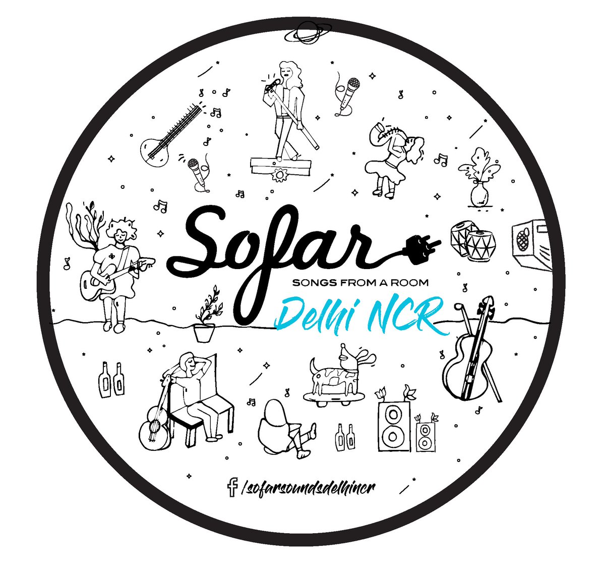 SofarDelhiNCR's tweet photo. New #SofarDelhi logo is ready! What do you guys think? #newlogo #artwork #sofarsounds #sofarncr #wip https://t.co/CCXHuo3ALF