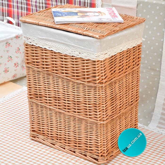 Корзина для белья «Классическая" izaua.com.ua/korziny_dlya_b…