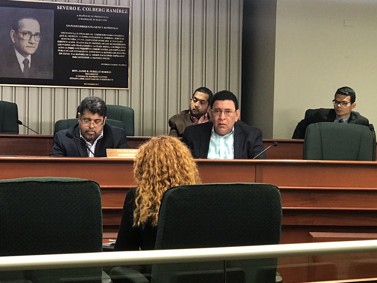 CamaraConPR's tweet photo. [AHORA] Se une a los trabajos @pelle_santiagos a la Vista Pública de la Comisión de lo Jurídico. #RC65 https://t.co/rUIvMmvgCU