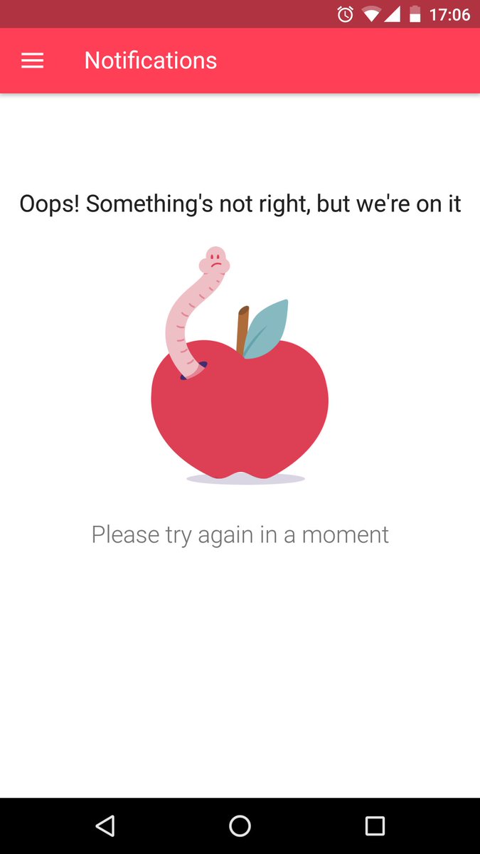 Giniuxl's tweet photo. Not really great not being able to check the notifications in my account. Already a week... Any idea when it will be fixed?? @letgo https://t.co/grFuMjOwZa