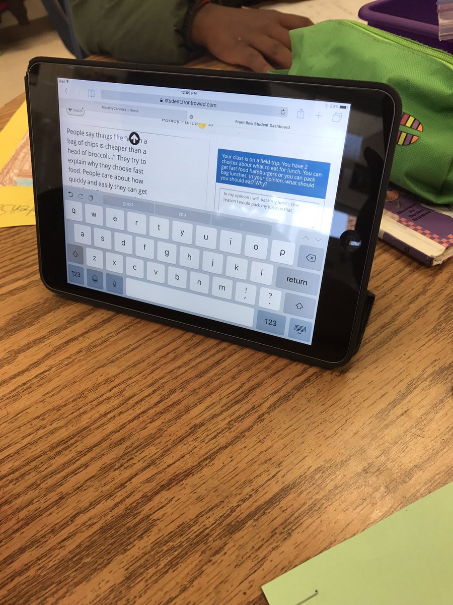 grade2monSTARS's tweet photo. @Benteen3rd we are practicing writing our responses to a text to get ready for you next year! @APCALDWELL_ @docdrewlovett @APSBenteen https://t.co/JVyW9Q8eFU