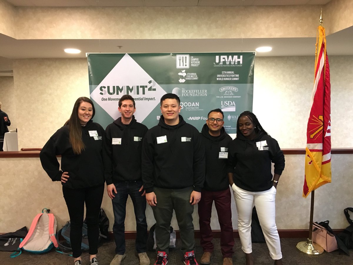 Day 1 at Walsh University- #Hungerfighters from around the world are gathering to #TrashHungerNotFood at #SummitSquared