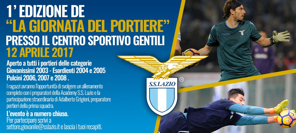 Allenamento Lazio portiere Allenamento Lazio portiere