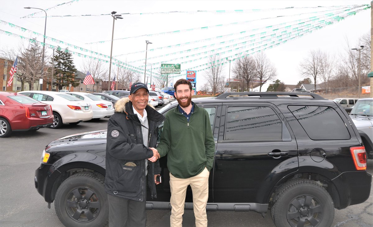 Congratulations Kenneth on your new 2009 Ford Escape! You are welcome for coffee anytime!

🚗Enjoy your Vehicle. All are Welcome at Long's! 💯