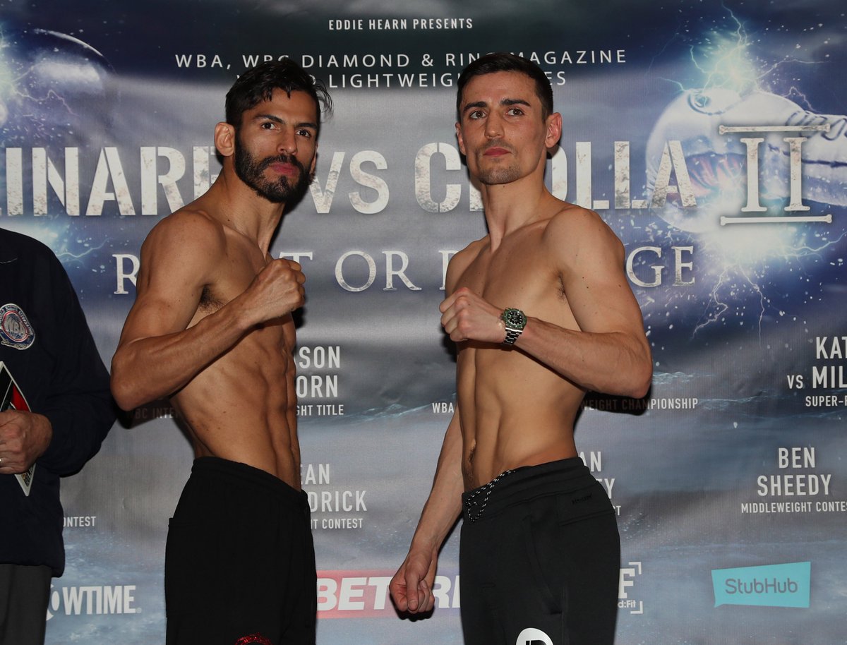 MatchroomBoxing's tweet photo. Running order for tomorrow night's live show at the @ManchesterArena live on @SkySports:
https://t.co/nmDOd8CkNj #LinaresCrolla2 https://t.co/0PWy5RAJ2O