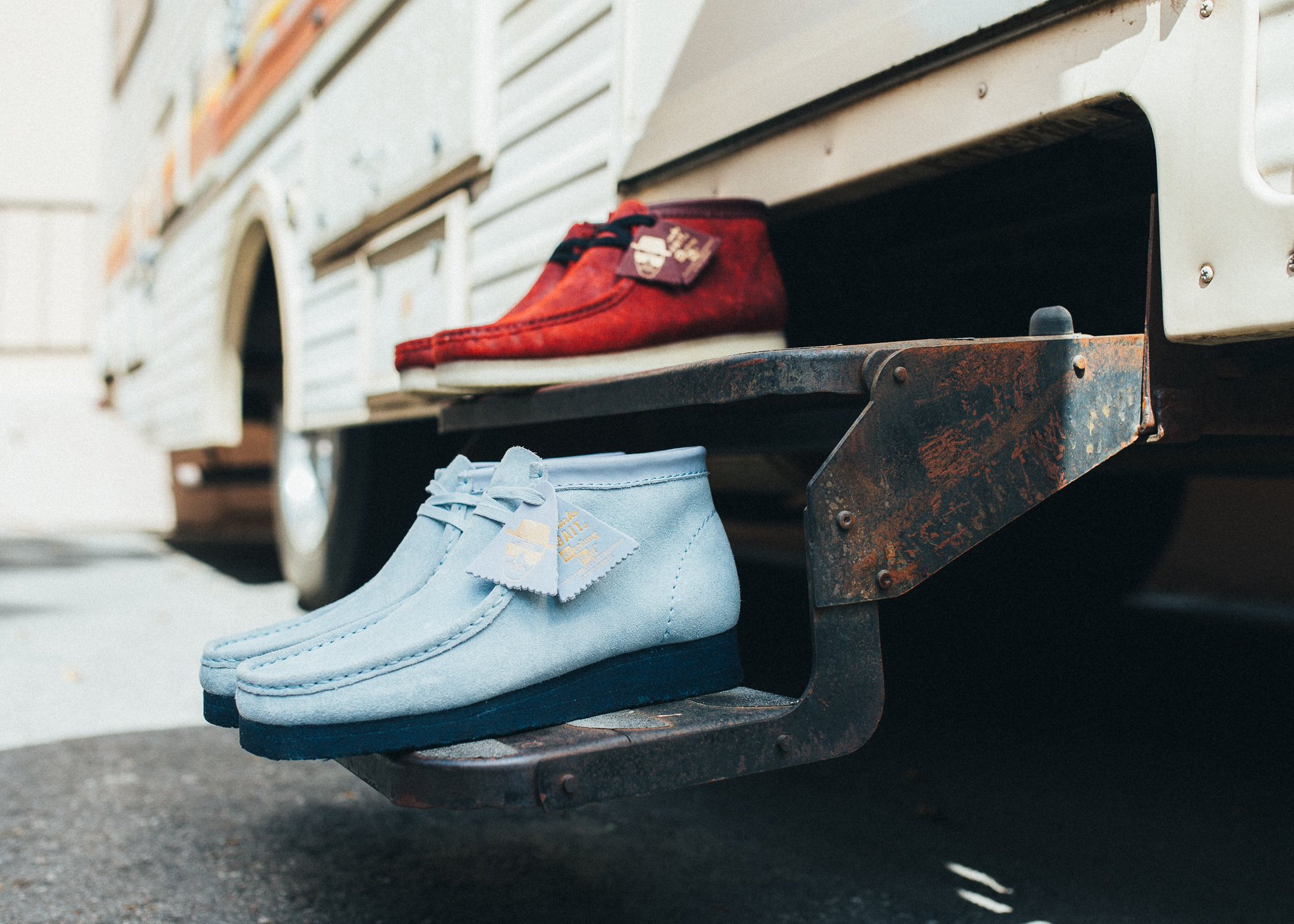 Bait x Breaking Bad x Clarks Wallabee Felina