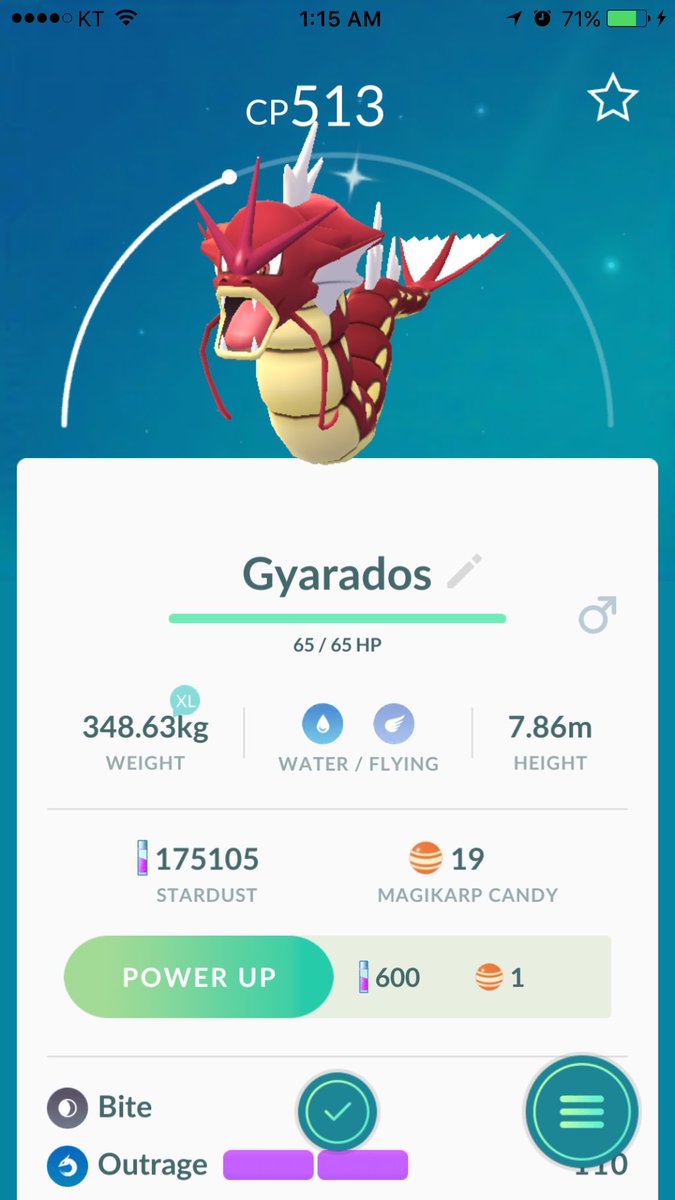 alexdadoof's tweet photo. @trnrtips   Shiny Gyrados confirmed!! :))) https://t.co/wGcd67PJAI