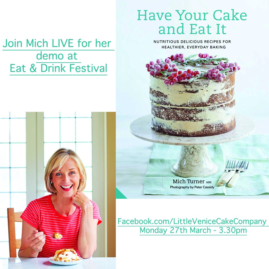 QuartoCooks's tweet photo. Don't forget to watch @MichTurnerLVCC live over on https://t.co/FxANW6ZKEW on Monday 27th - 3.30pm live demo @Eat_Drink_Fest. #TheFoodieLab https://t.co/Hg8Qf8pmTc
