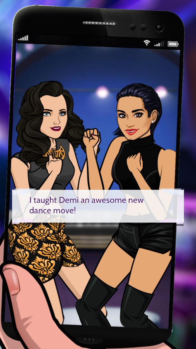 manasova17's tweet photo. I just taught Demi a new dance move! #demipathtofame https://t.co/BA6XplUlm9 https://t.co/4xaAlTsUvc