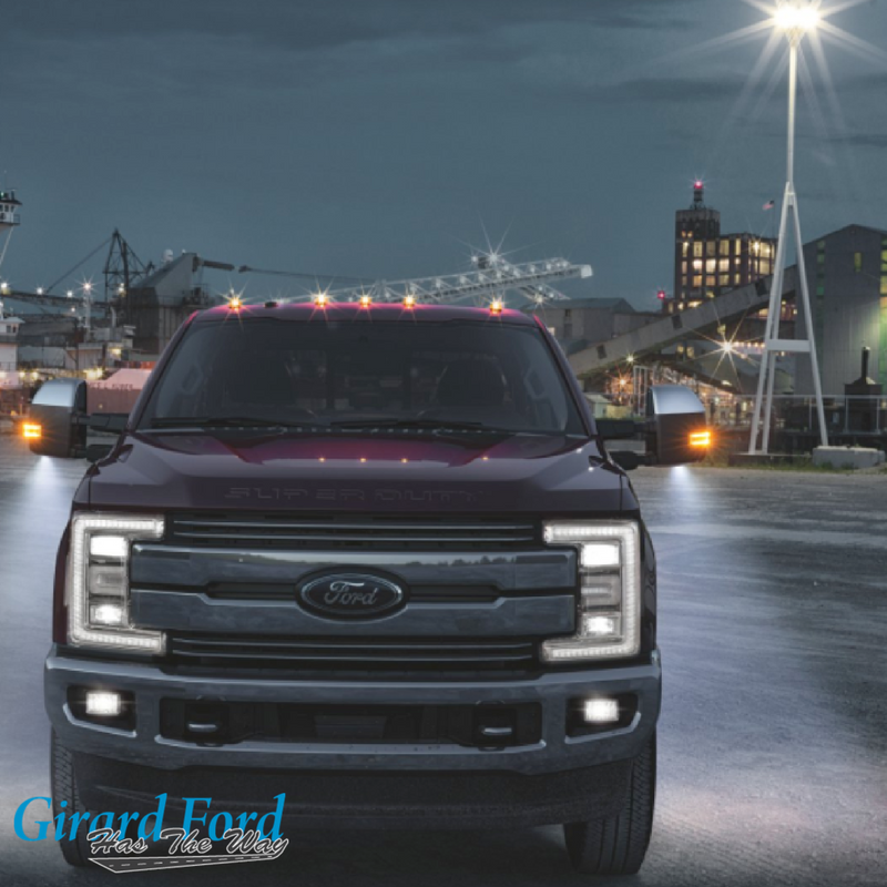 The Super Duty steals the spotlight. #FrontEndFriday #FordTough