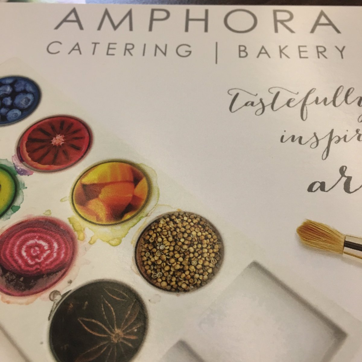 Thank you <a href="/amphoracater/">Amphora Catering</a> for a fantastic meal this afternoon. #catering #DC #DCfood