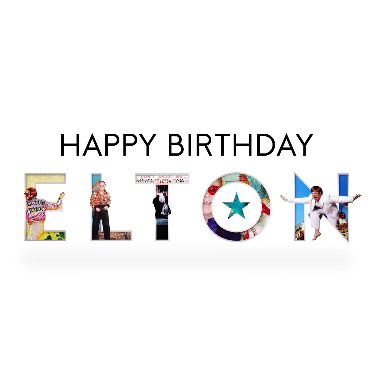 Happy birthday Celebrate with Elton live in the UK this Summer:  