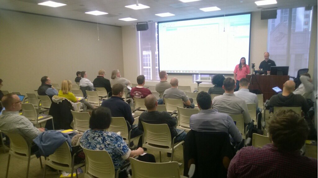 adaptiva's tweet photo. #csmug attendees learning lots of great tips from @jarwidmark & @MDTPro - Join the live stream https://t.co/fyEwhUazeW #ConfigMgr @chsmug https://t.co/xGvCjoROUh