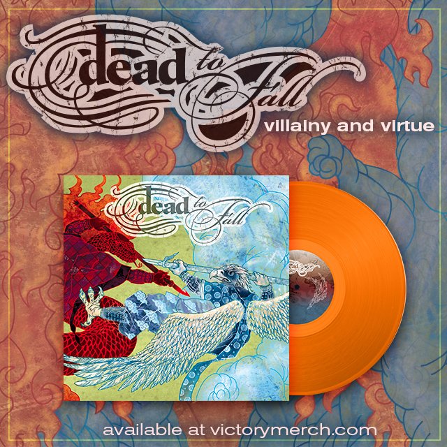 .<a href="/deadtofallica/">Dead To Fall</a> - Villainy and Virtue is now available for the first time on orange vinyl at @VictoryMerch: victorymerch.com/merch/vinyl/15…