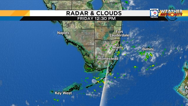 Keep umbrellas close day.  Rain continues on & off through the end of today. #miami #FLL #FLkeys https://t.co/NZv0A1L7LA