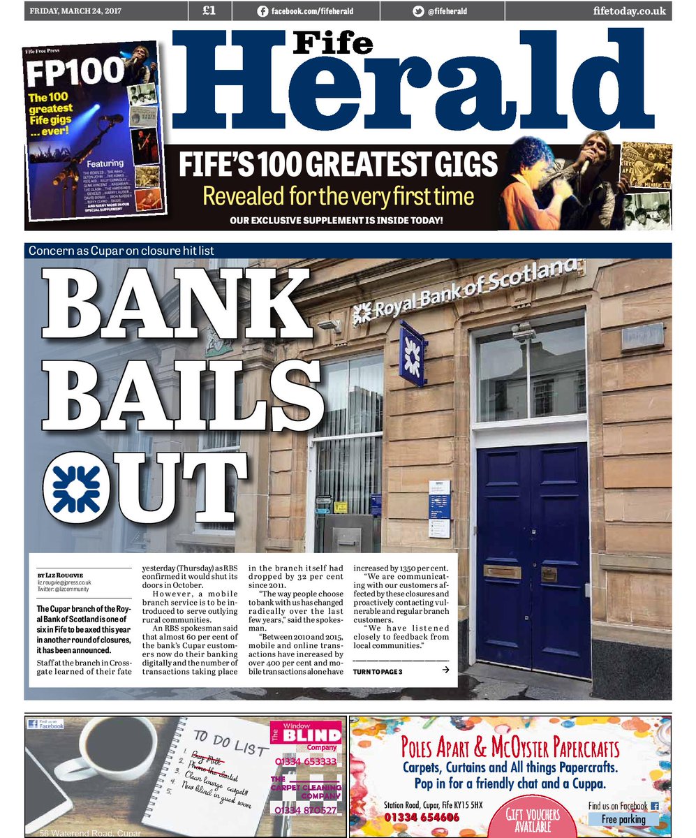 lizcommunity's tweet photo. Check out our rundown of the 100 greatest gigs ever held in Fife in this week's @fifeherald ... fascinating stuff! https://t.co/86smw8DIhQ