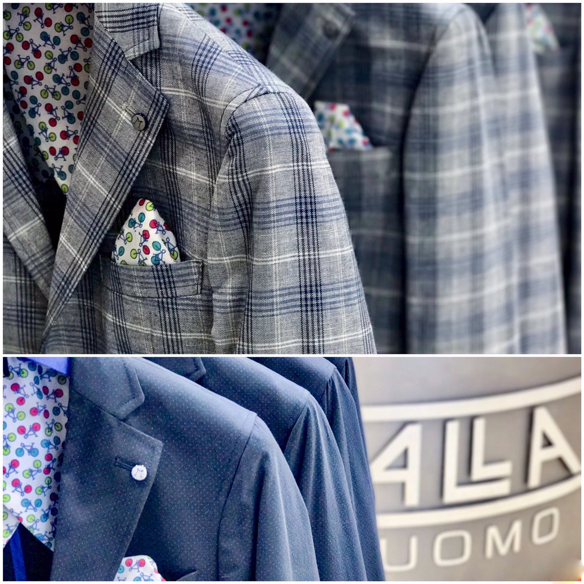 alla_uomo's tweet photo. Nuova collezione Di Mattia....
#newcollection #dimattia #jacket #short #allauomo #MadeInItaly #terracina #italian #brand https://t.co/MefW0L0CJv