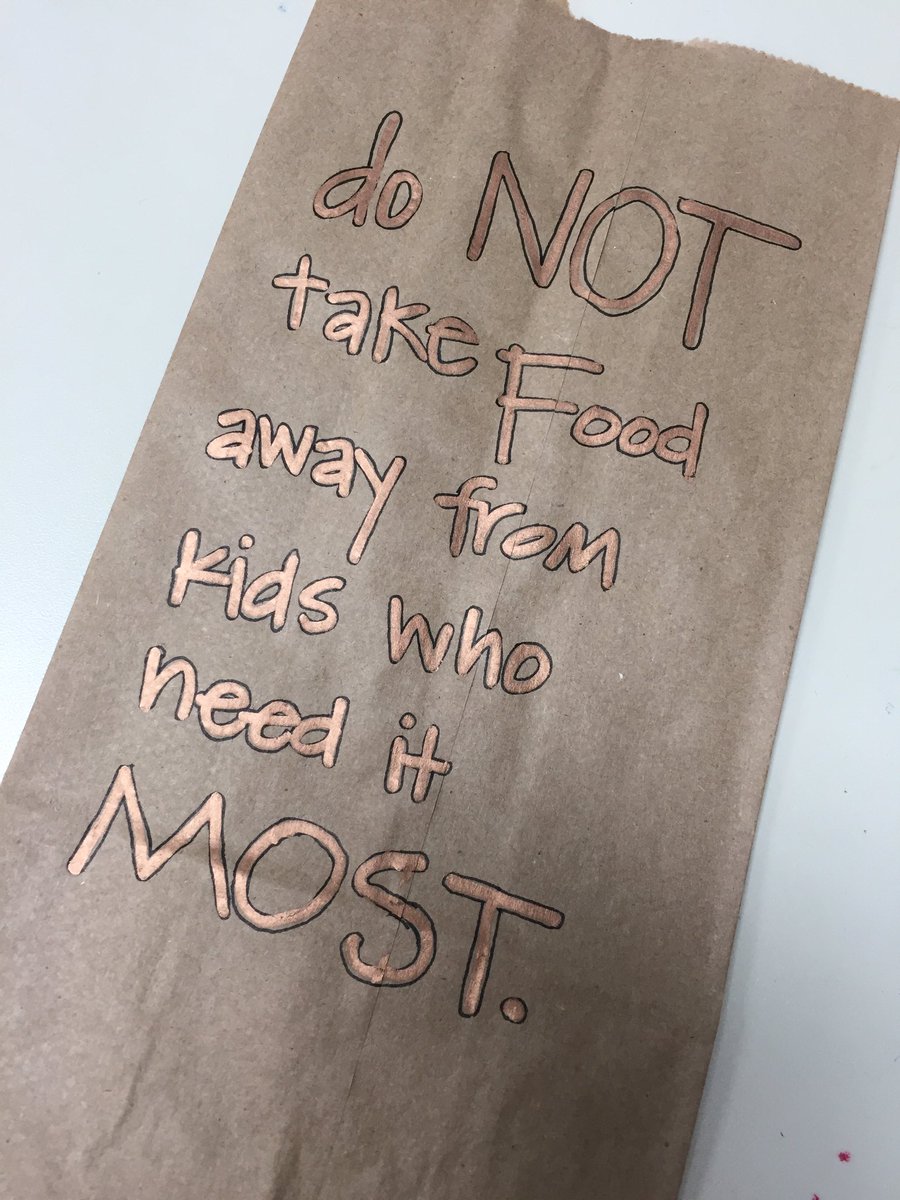 ECMIowa's tweet photo. Iowan @marmargerbil has a #Message2Mulvaney:
"do NOT take food away from kids who need it MOST."
👏👏👏 Right on, Marlena! https://t.co/slPeDENvGv