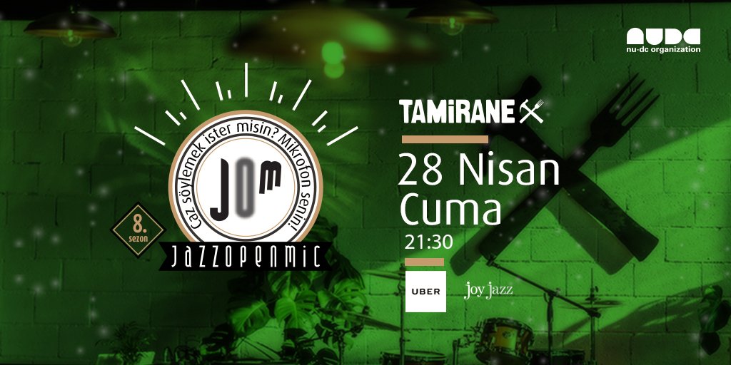 JazzOpenMic's tweet photo. Jazz Open Mic'da 28 Nisan'da #MikrofonSenin !
https://t.co/9sBeD07ouf https://t.co/LNld8gZGqv