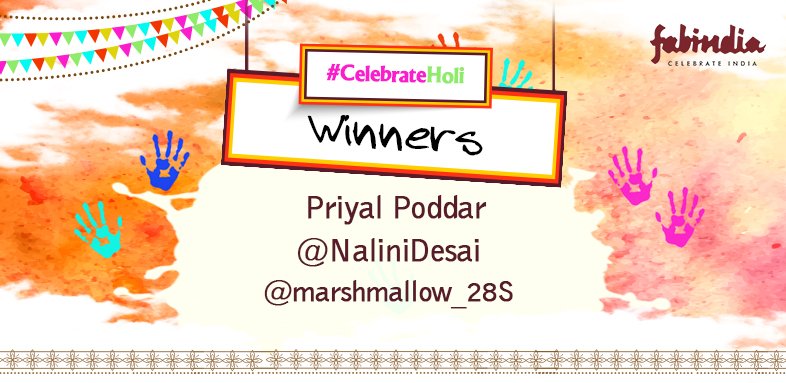 Friends & Pichkari surely is THE way to #CelebrateHoli. Thanks for sharing your fun Holi moments! The winners are... Please DM your details.