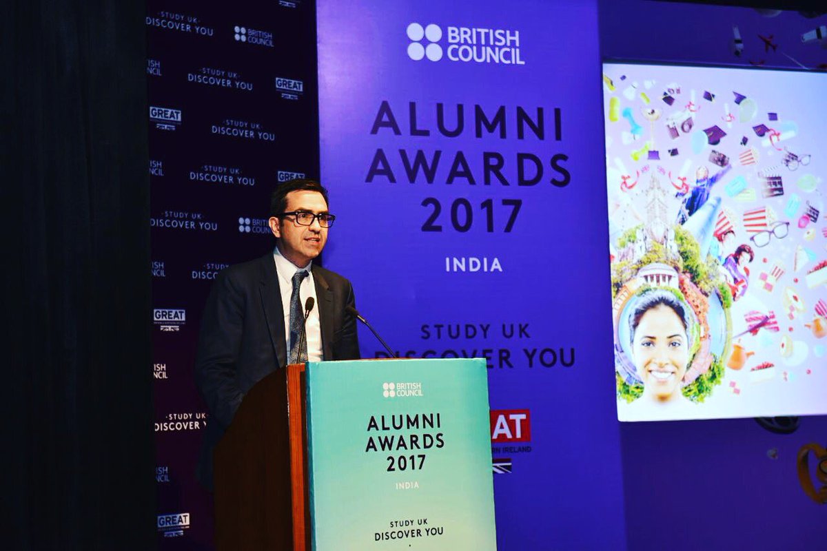 Inspiring finalists and winners of @inBritish #AlumniAwards2017 #UKIndia2017