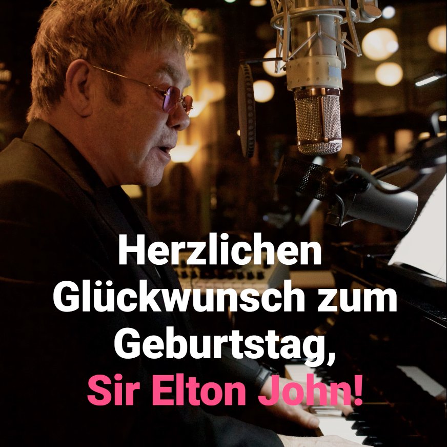 8 Dinge, die ihr noch nicht über Elton John wusstet - Happy Birthday  