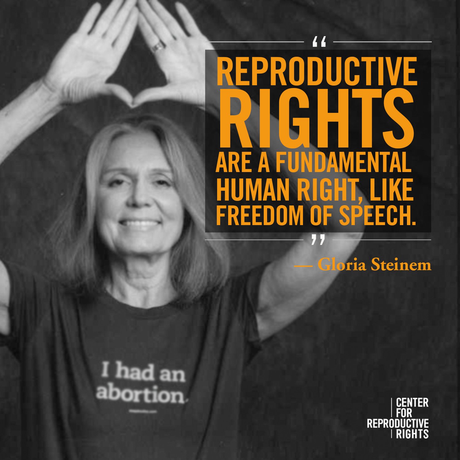 Happy birthday, Gloria Steinem! 