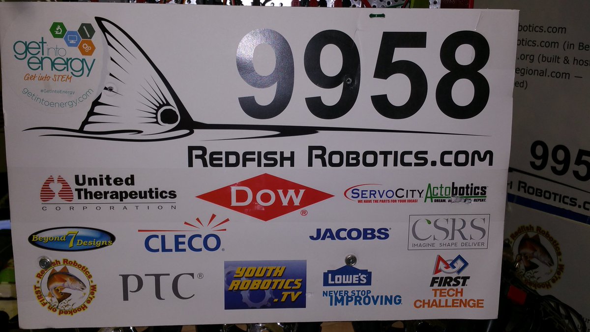 Happy to give our friends from #getintoenergy a "free" ride on our robot! Thanks for your support of the <a href="/FTC_SSR/">South Super-Regional</a> and... #nosleeptillhouston