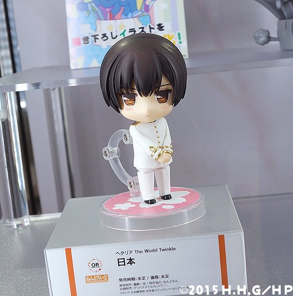 カホタン グッスマのすみっこ ヘタリア The World Twinkle より ねんどろいど 日本 彩色原型初お披露目です Animejapan Orangerouge T Co Bwbzf86x35 Twitter