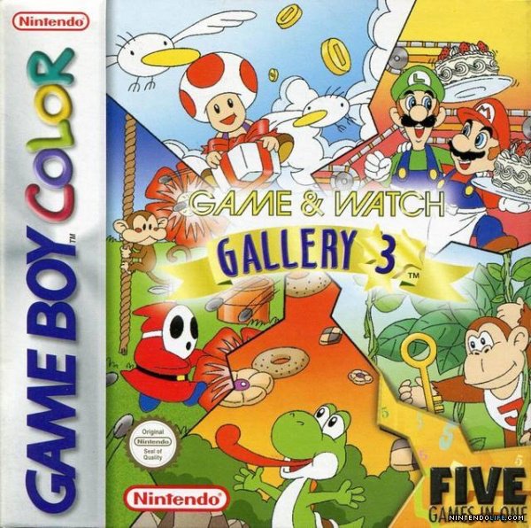 NintendoByte's tweet image. GBC: Game and Watch Gallery 3: Fun and addictive games with lots of unlockables will keep you occupied a very long time.