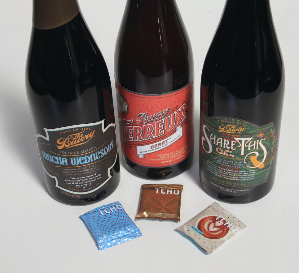 TheBruery's tweet image. A few short days left to become a member of our Preservation Society in time for this package! We are including @TCHOchocolate pairings 🍫🍫🍫