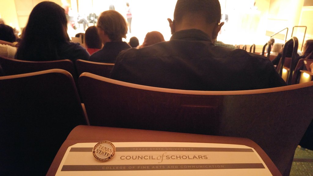 sjmctxst's tweet image. Way to go, Bobcats! Congrats to some of our SJMC students who got inducted into the Council of Scholars. #sjmc #txst