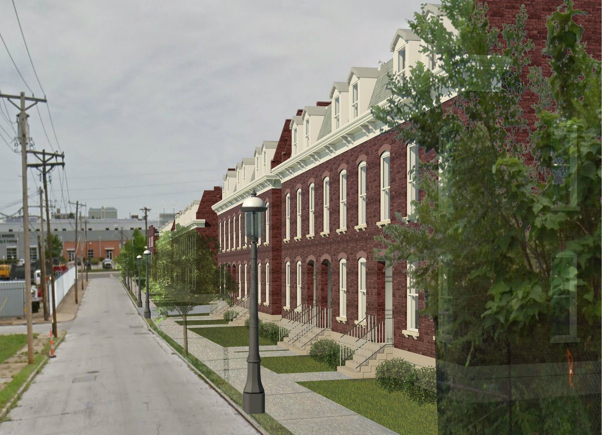 NEXTSTL's tweet image. Design and Site Plan for 64 Townhomes at Lafayette Square Praxair Site Presented  nextstl.com/2017/03/design…