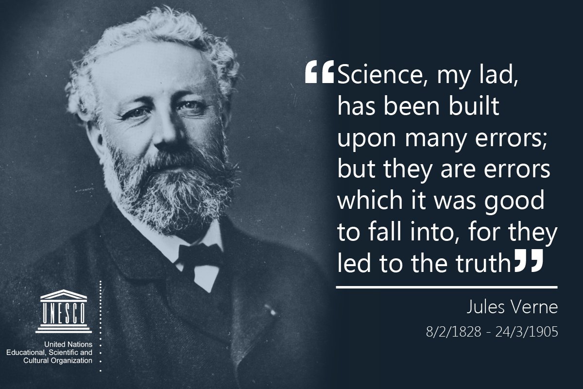 24 March marks the 112th anniversary of the death of Jules Verne, whose imagination fueled countless dreams on.unesco.org/2n0khF9